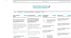 Desktop Screenshot of contohsurat.org