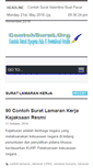 Mobile Screenshot of contohsurat.org